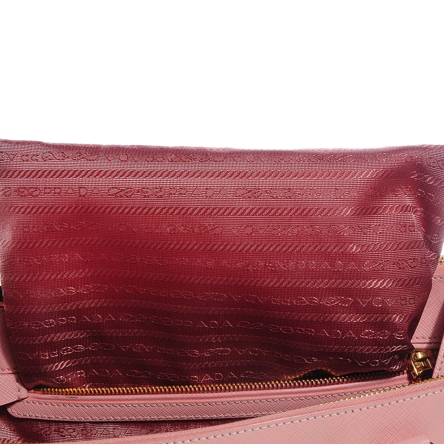 Saffiano Lux Medium Double Zip Tote Orchidea