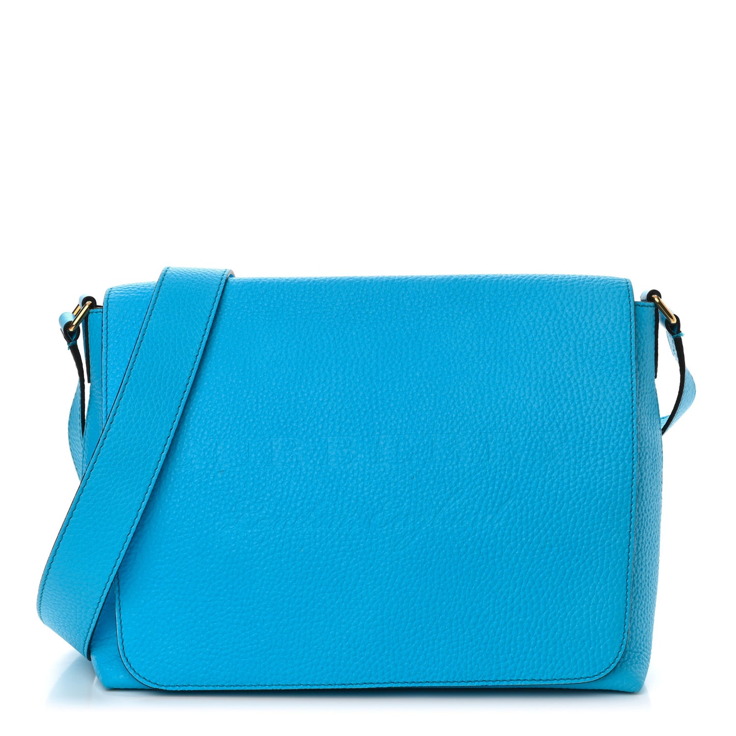 Signature Grain Burleigh Crossbody Bag Blue