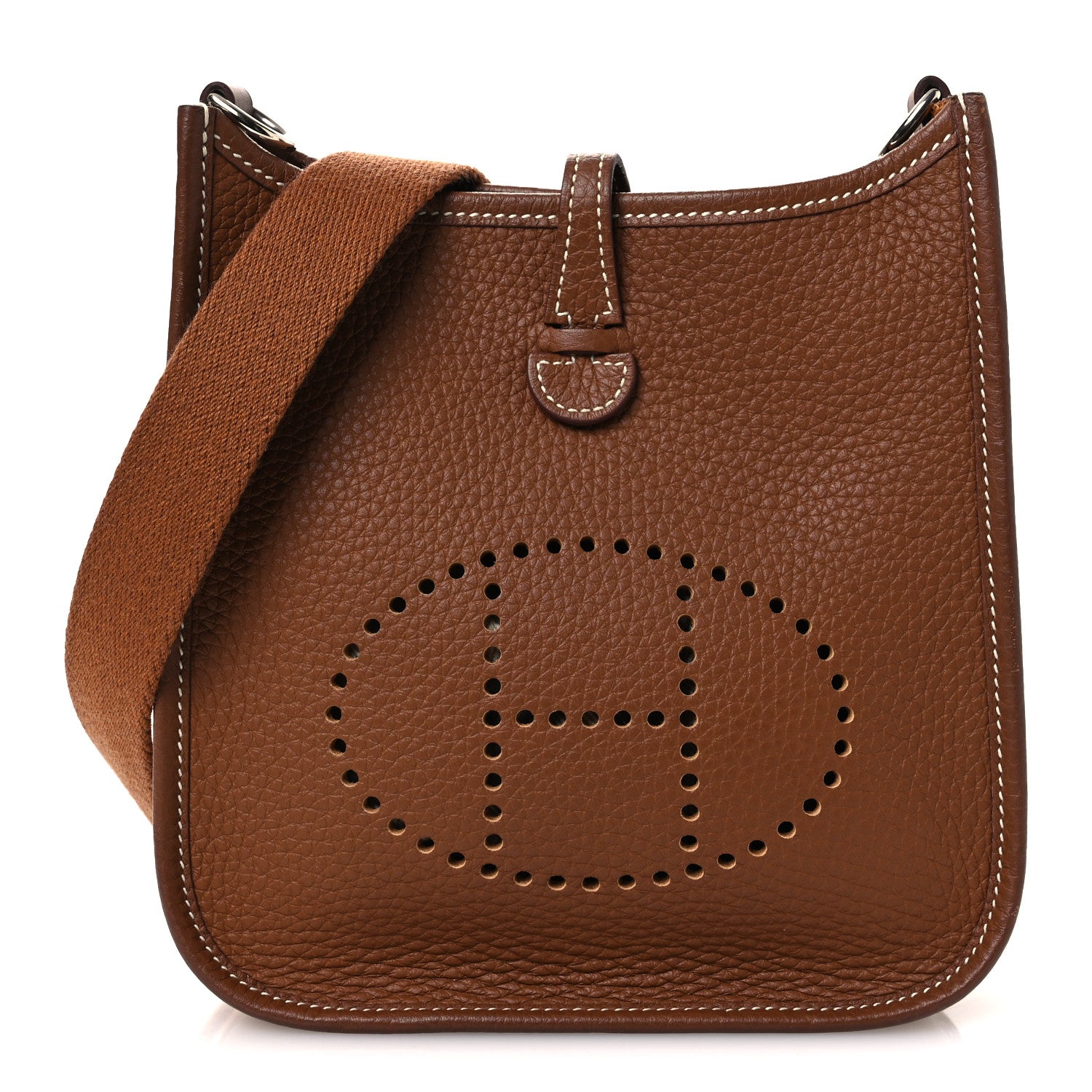 Hermes Taurillon Clemence Evelyne TPM Gold 1 of 12