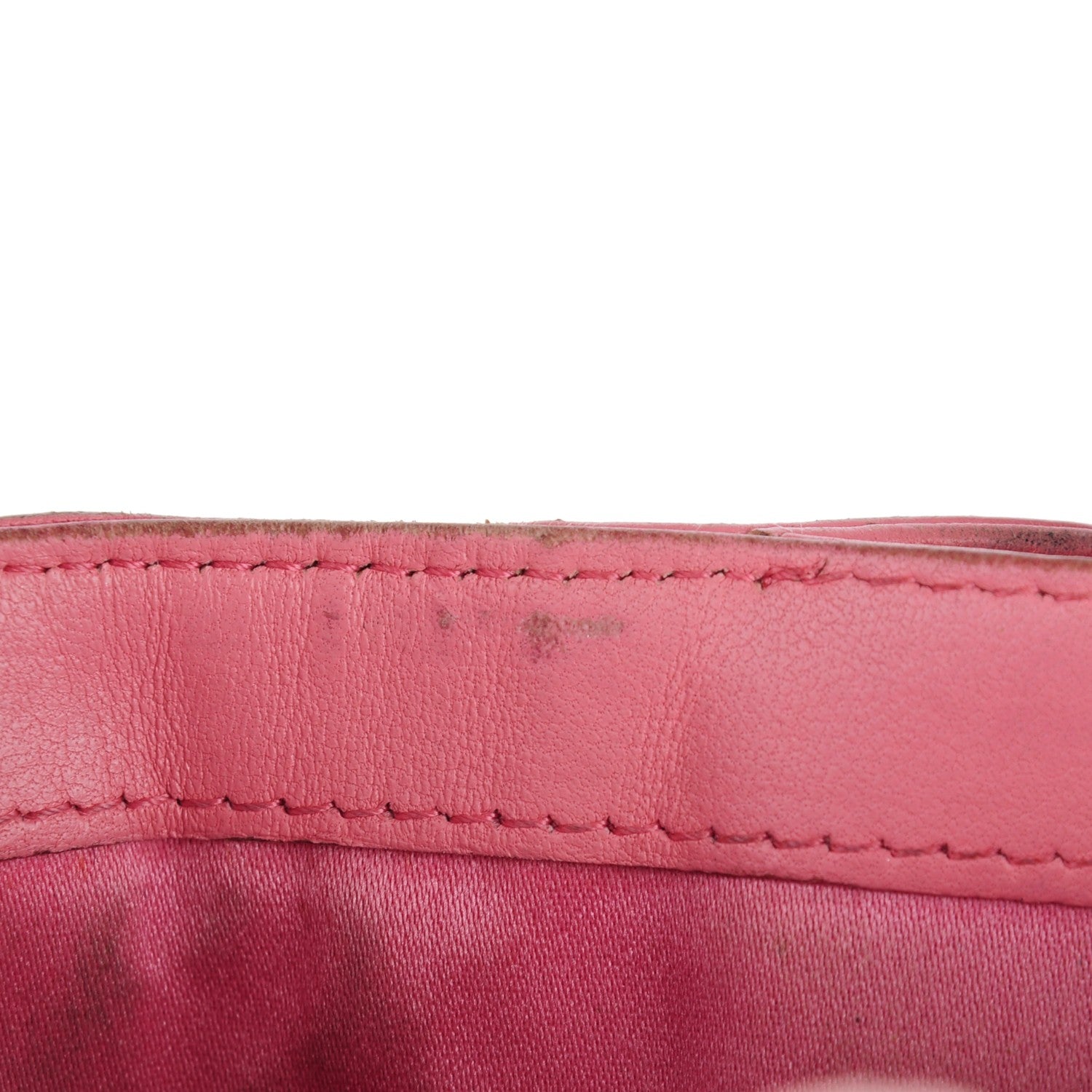 Chanel Lambskin Camellia Embossed Zipped Pocket Wallet Pink 9 of 17