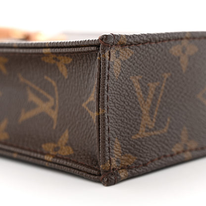 Louis Vuitton Monogram Petit Sac Plat 9 of 12