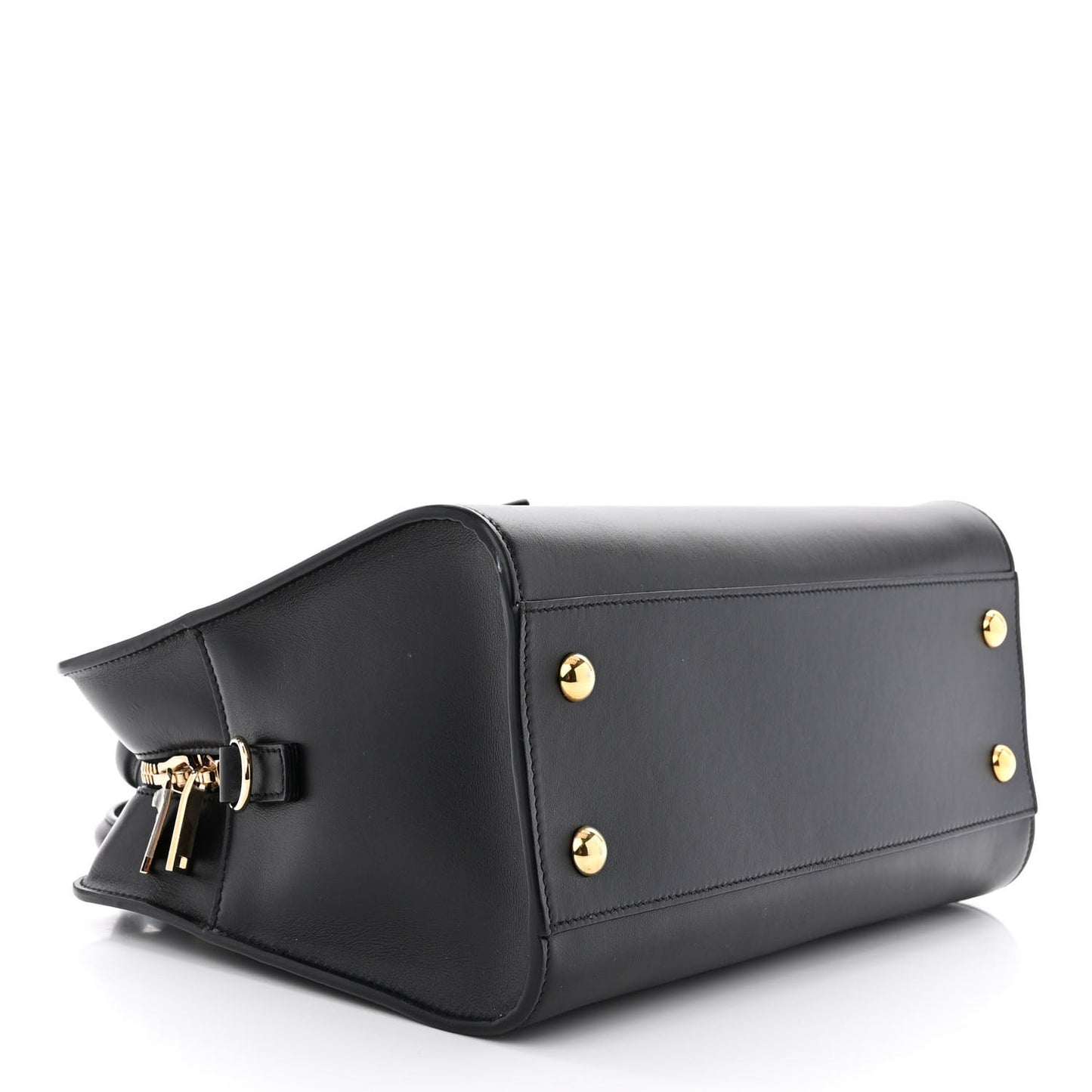 Calfskin Monogram Baby Cabas Black