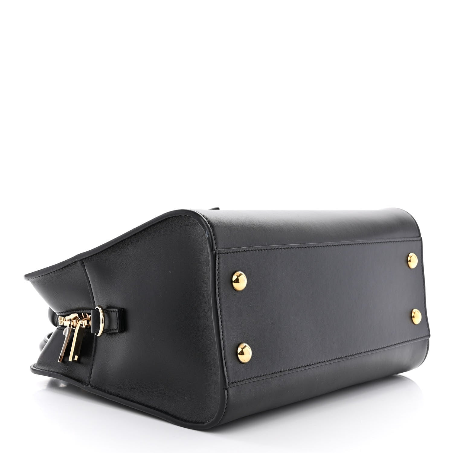 Saint Laurent Calfskin Monogram Baby Cabas Black 4 of 11