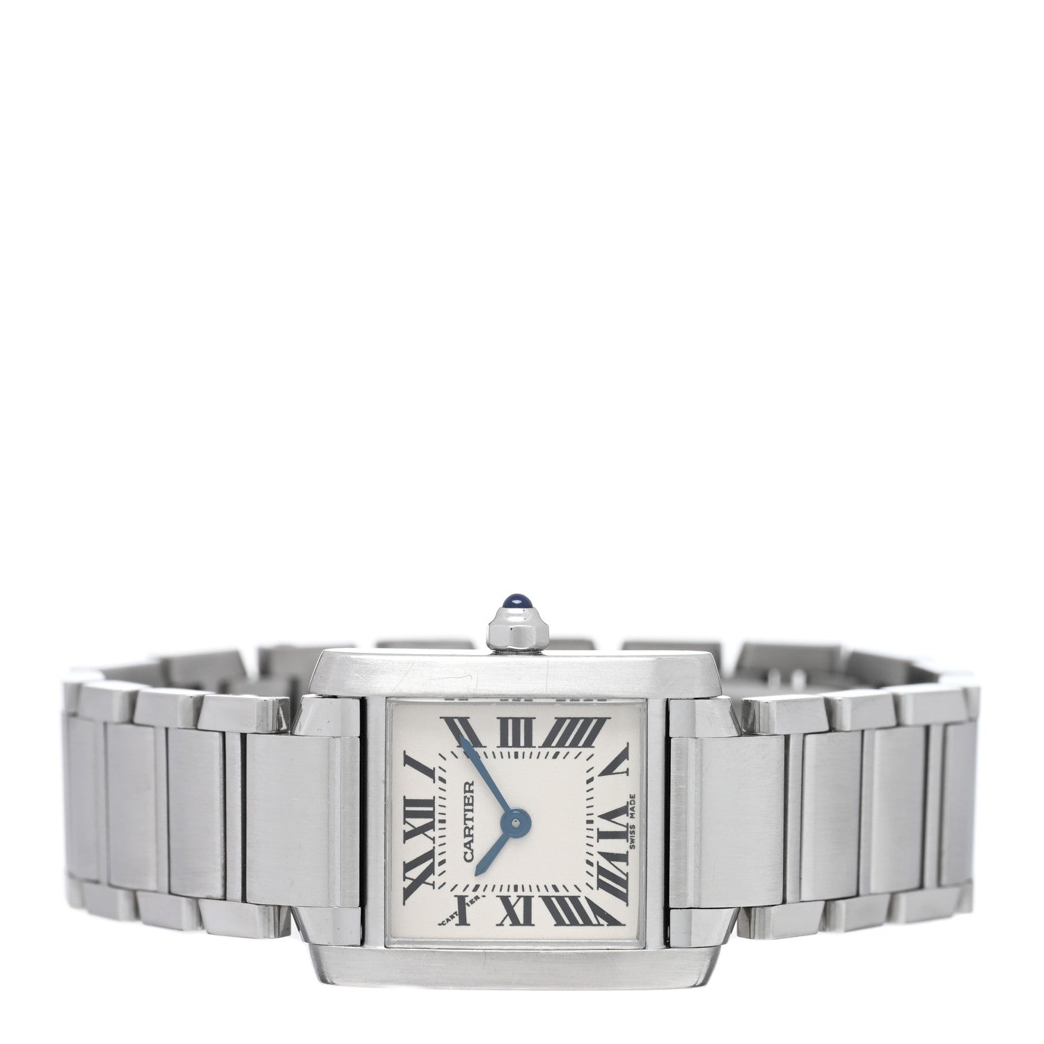 Cartier Stainless Steel 20mm Tank Francaise Quartz Watch 2 of 4