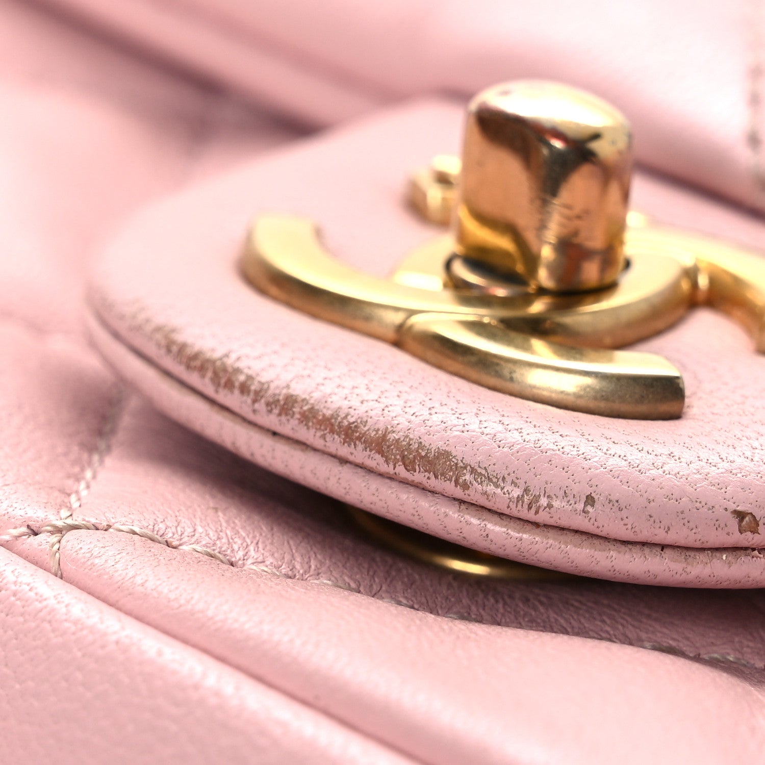 Chanel Lambskin Quilted Mini Heart Charms Flap Light Pink 12 of 16