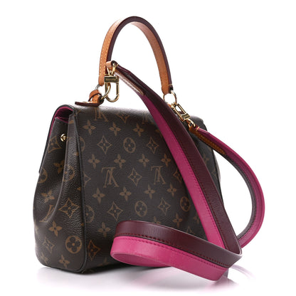 Louis Vuitton Monogram Cluny BB Bordeaux Fuchsia 3 of 12