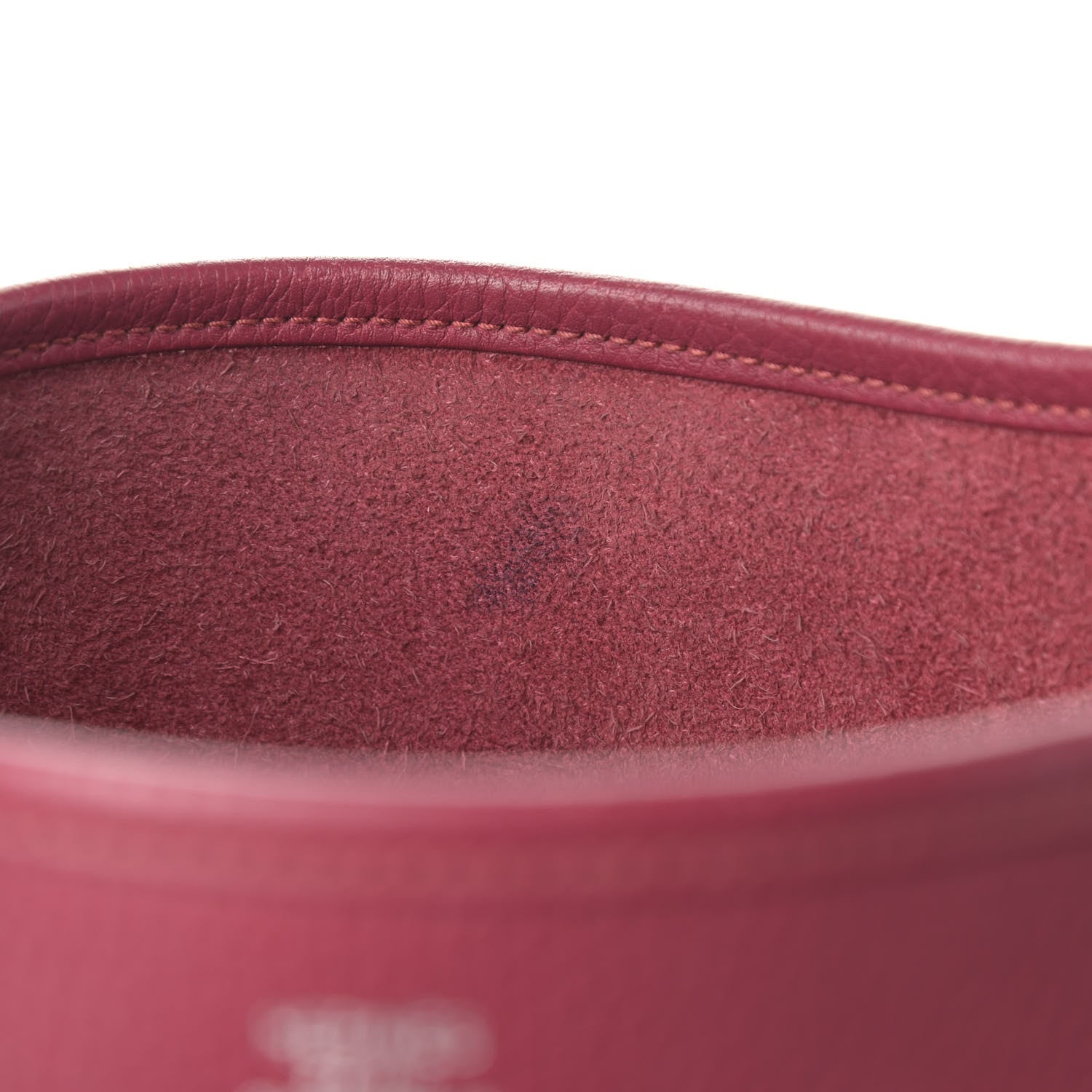 Hermes Taurillon Clemence Evelyne III PM Rubis 15 of 15