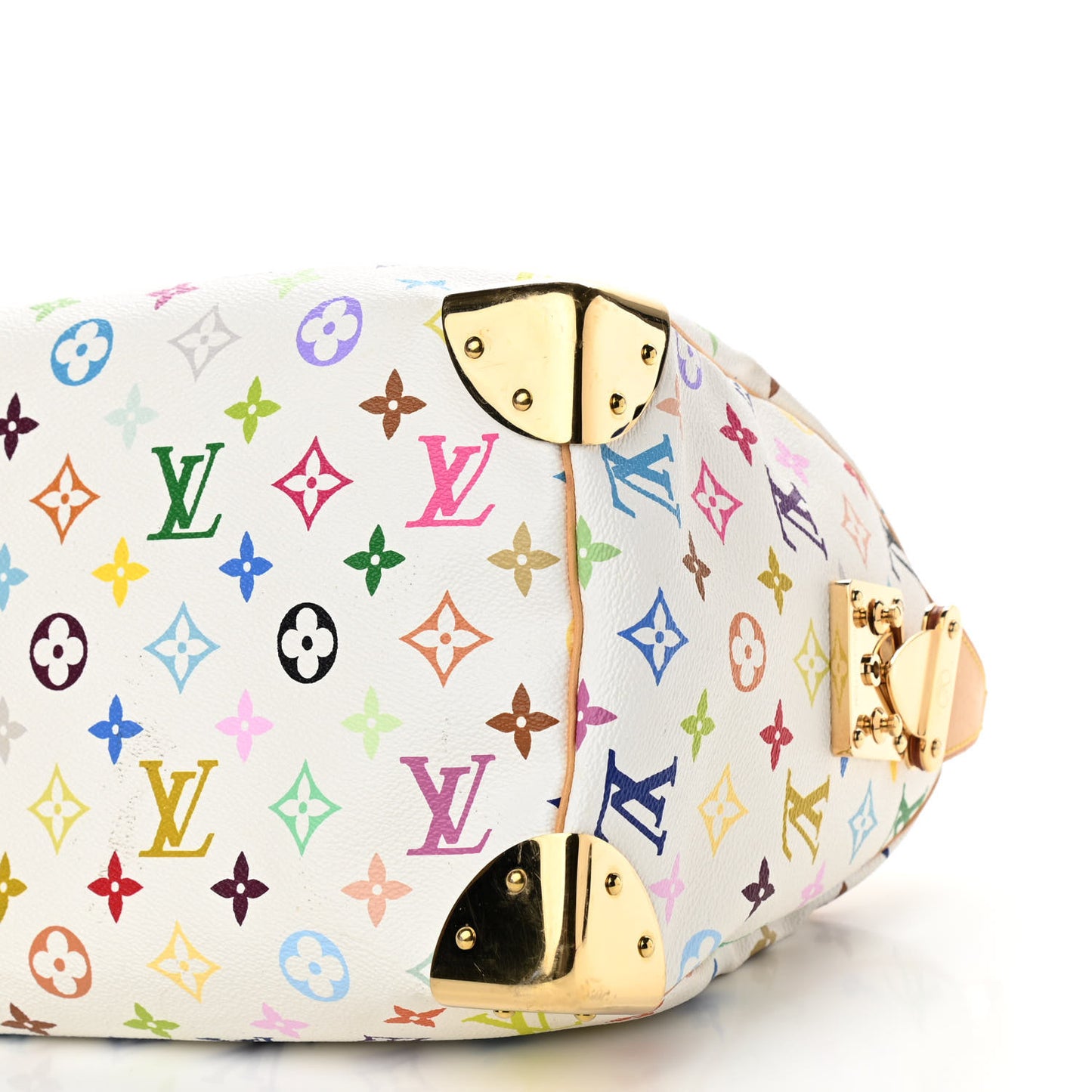 Monogram Multicolor Speedy 30 White