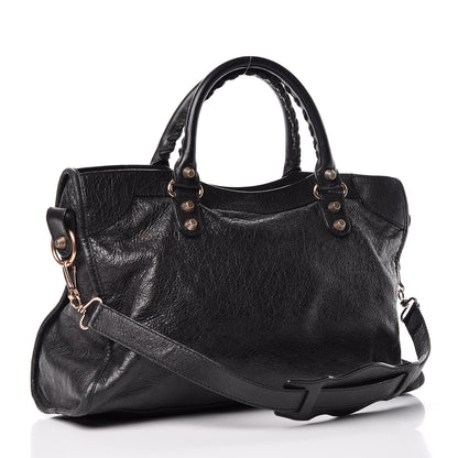 Balenciaga Agneau Giant 12 Rose Gold Hardware City Black 3 of 9