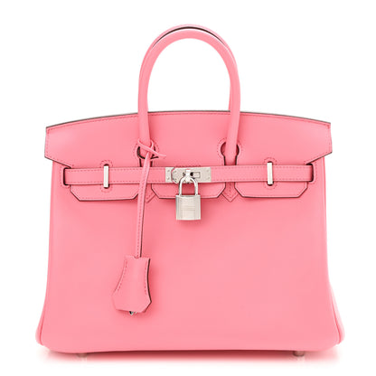 Hermes Swift Birkin 25 Rose D'ete 1 of 11