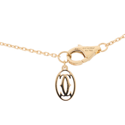 Cartier 18K Yellow Gold Diamond XS D'Amour Pendant Necklace 4 of 6