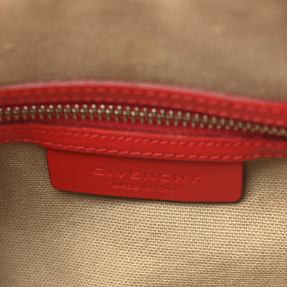 Givenchy Shiny Lord Calfskin Mini Antigona Red 6 of 13