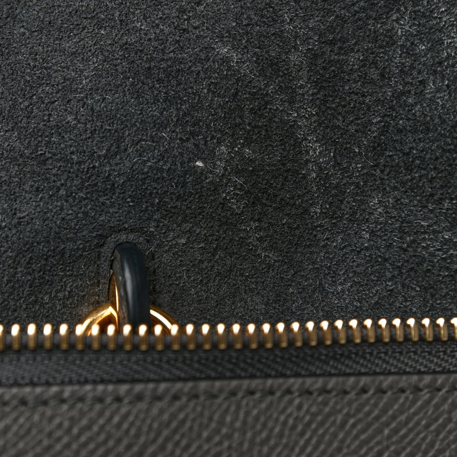 Celine Grained Calfskin Nano Belt Bag Grey 16 of 18