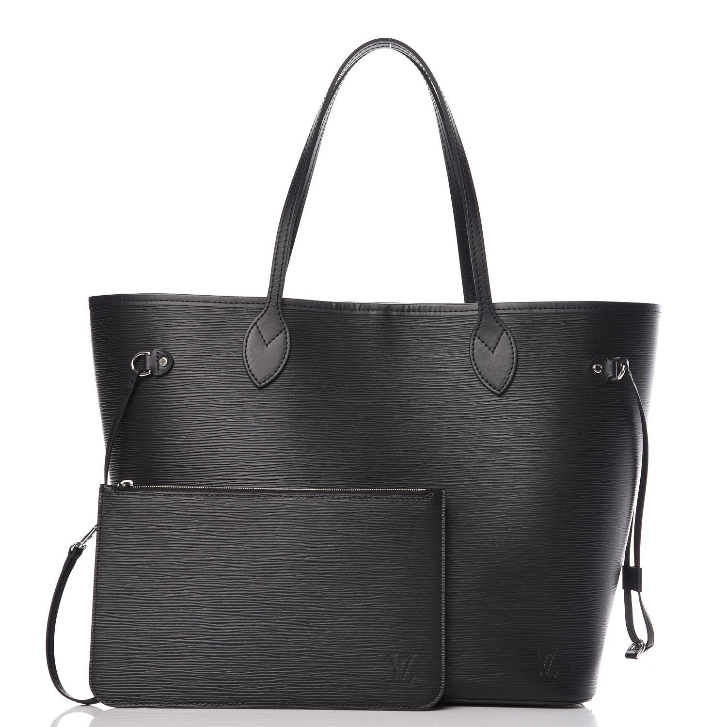 Louis Vuitton Epi Neverfull MM Black 1 of 9
