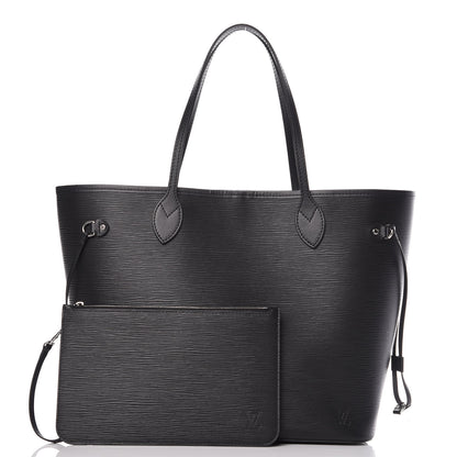 Louis Vuitton Epi Neverfull MM Black 1 of 9