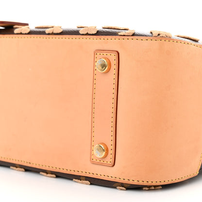 Louis Vuitton Monogram Tuffetage Deauville Cube Caramel 10 of 11