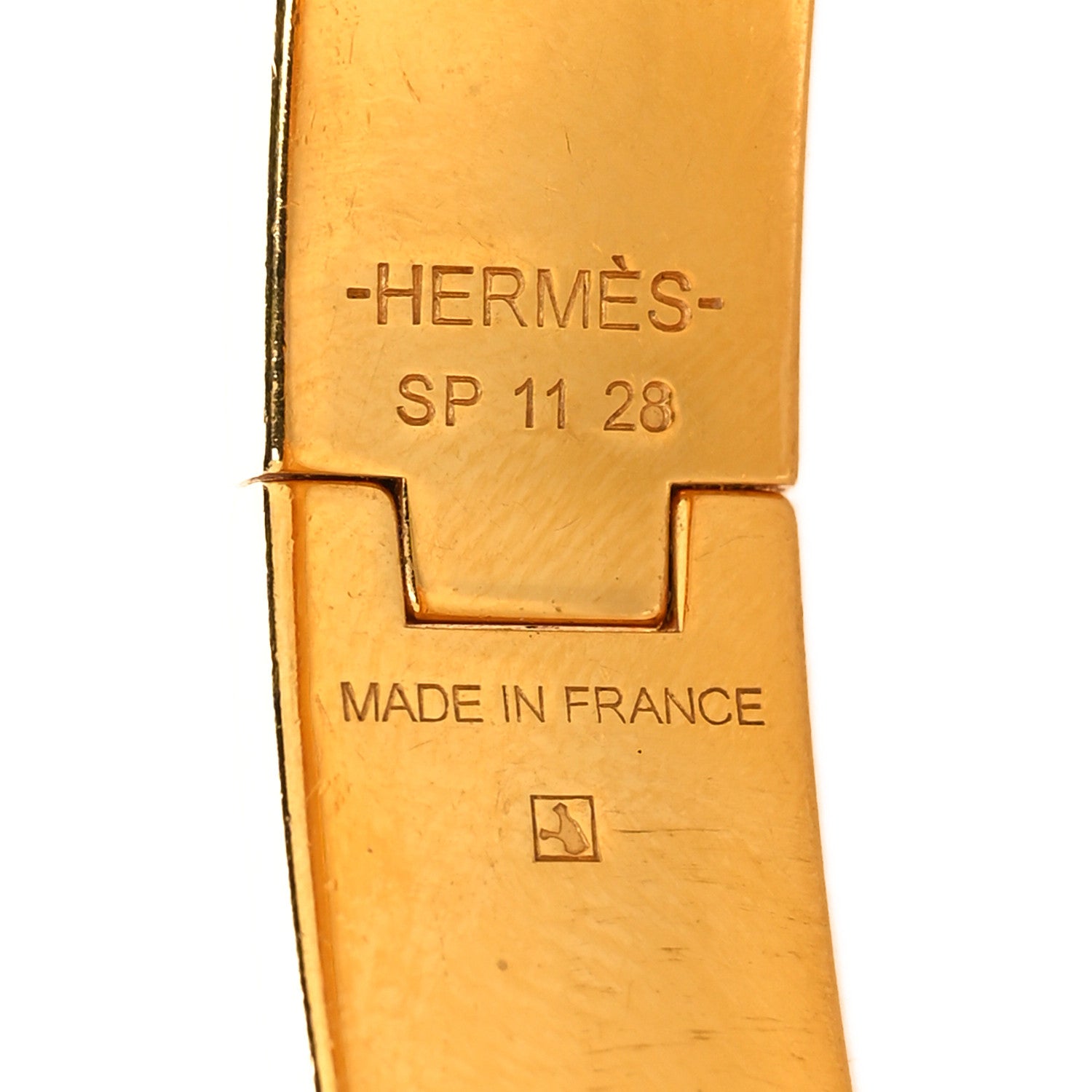 Hermes Enamel Narrow Clic Clac H Bracelet PM Black 4 of 4
