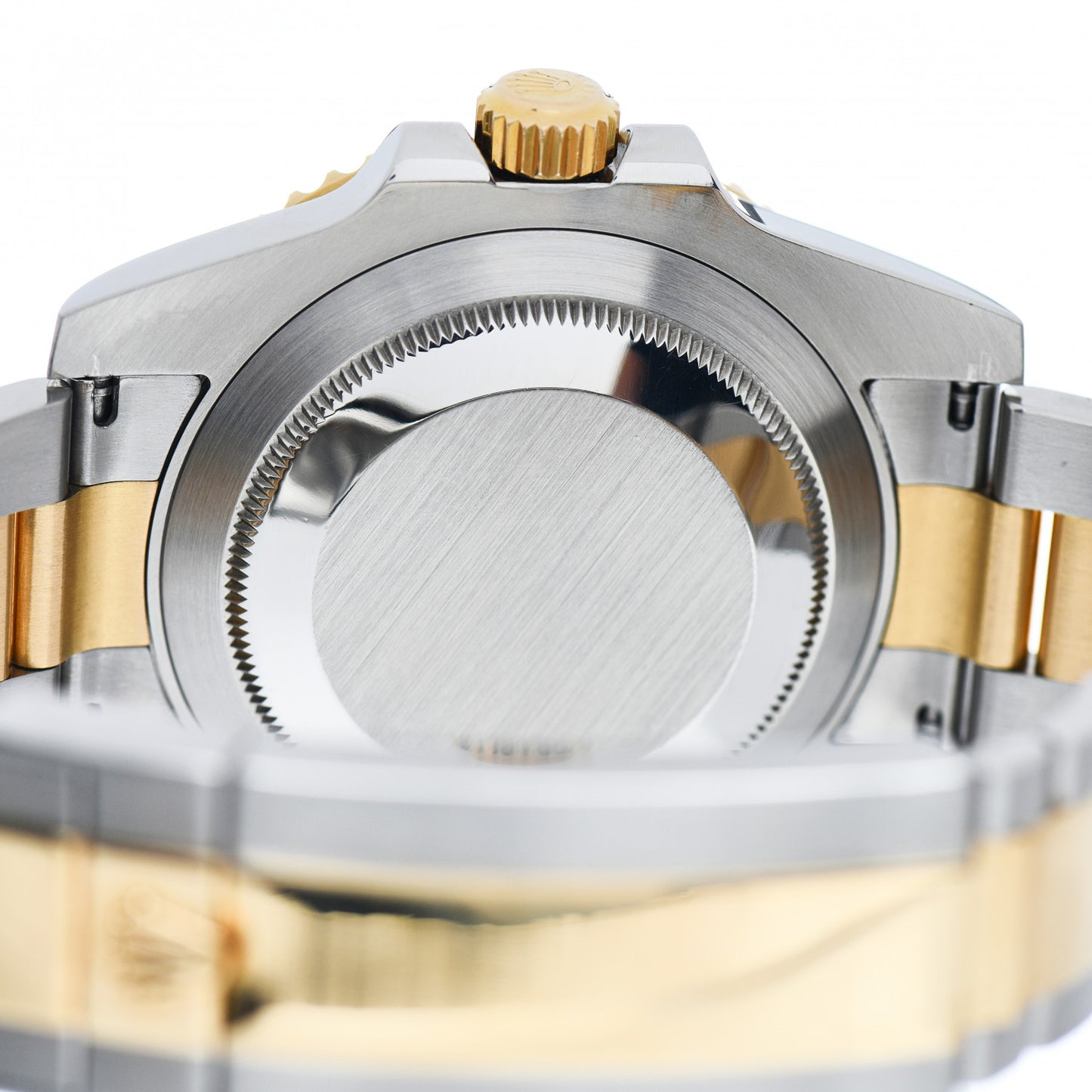 Stainless Steel 18K Yellow Gold 40mm Submariner Date Watch Royal Blue 116613LB