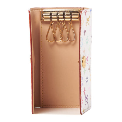 Louis Vuitton Monogram Multicolor Multicles 4 Key Holder White 7 of 7
