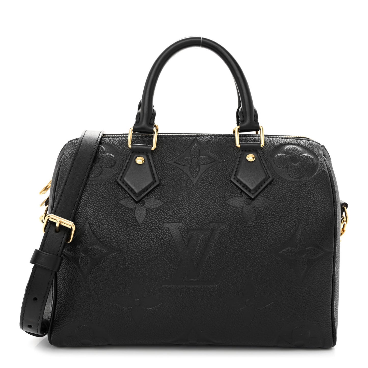 Empreinte Monogram Giant Speedy Bandouliere 25 Black