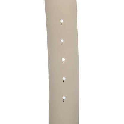 Chanel Calfskin Enamel CC Logo Belt 95 38 Light Beige 14 of 18