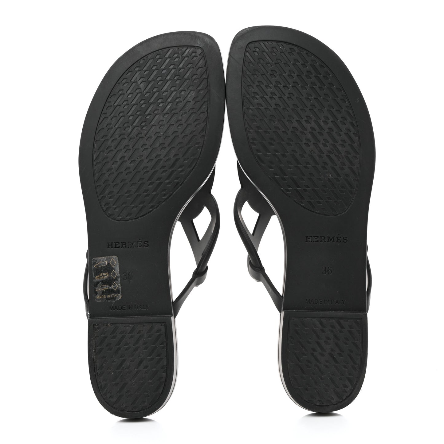 Rubber Womens Egerie Sandals 36 Black