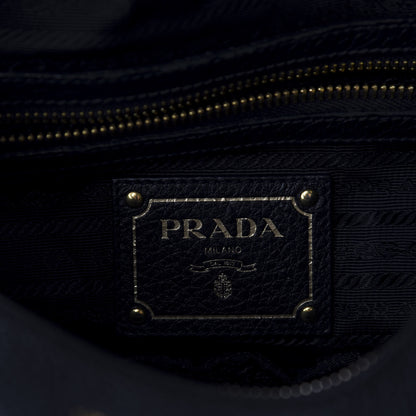 Prada Vitello Daino Hobo Black 11 of 13