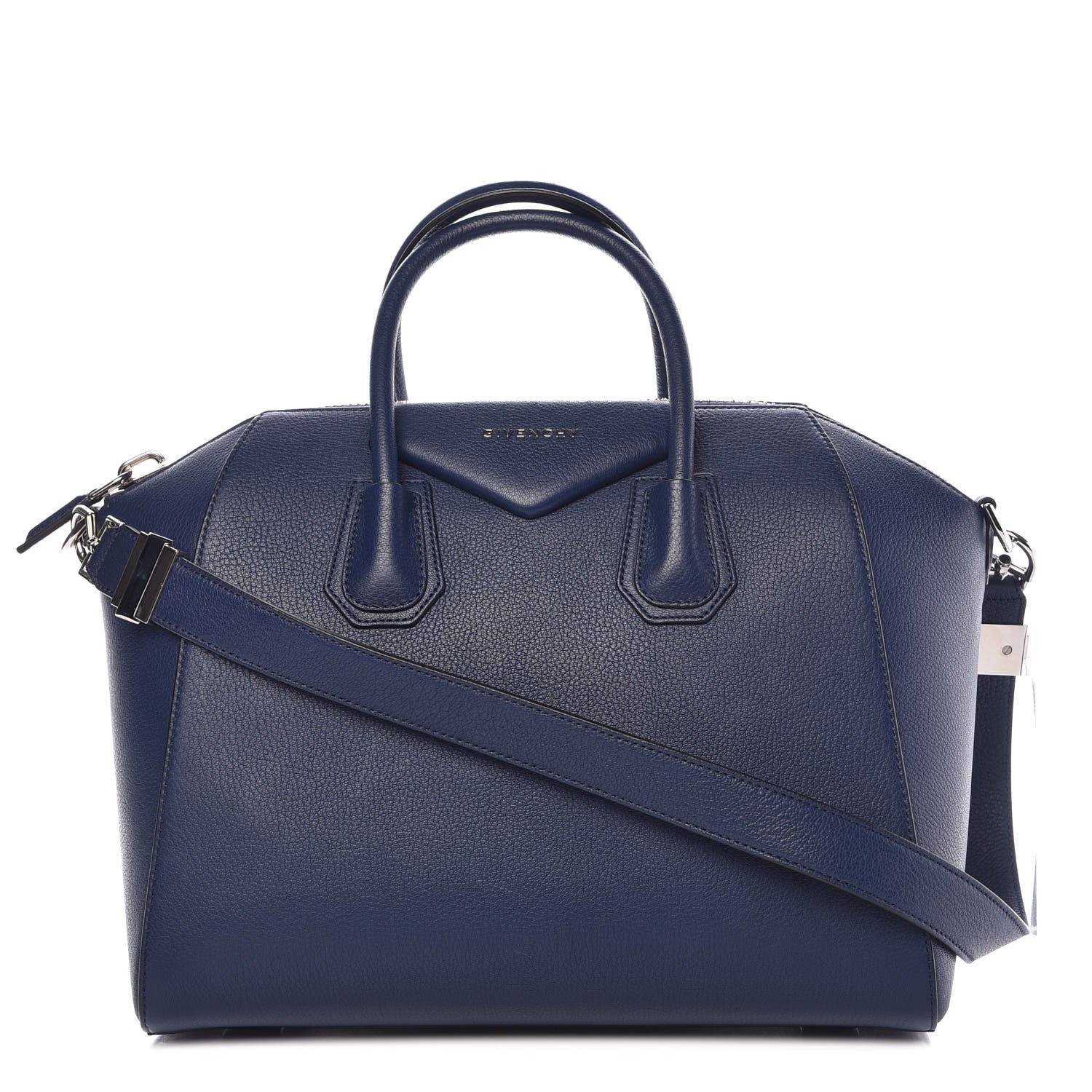 Givenchy Sugar Goatskin Medium Antigona Deep Blue 1 of 12