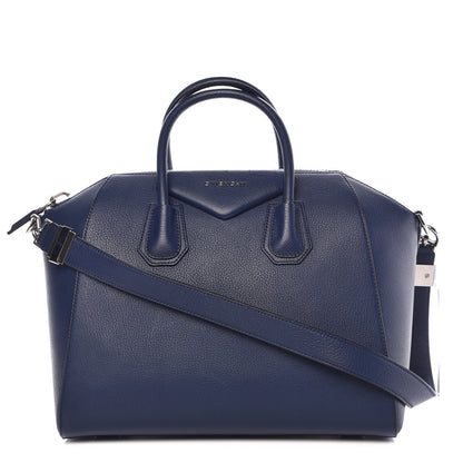 Givenchy Sugar Goatskin Medium Antigona Deep Blue 1 of 12