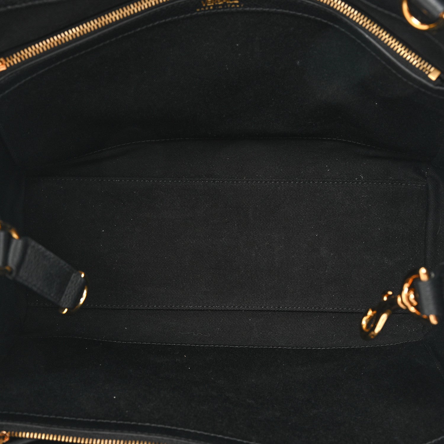 Versace Grained Calfskin Small La Medusa Tote Bag Black 6 of 16