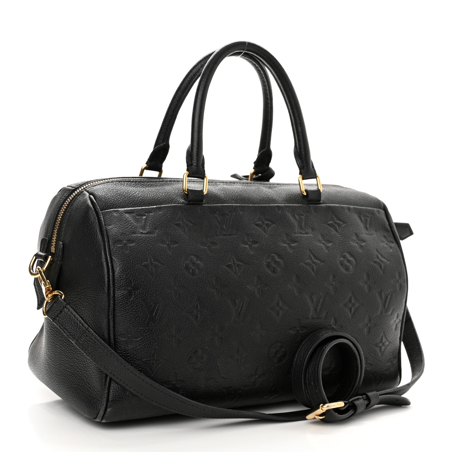 Louis Vuitton Empreinte Speedy Bandouliere 30 NM Black 3 of 17