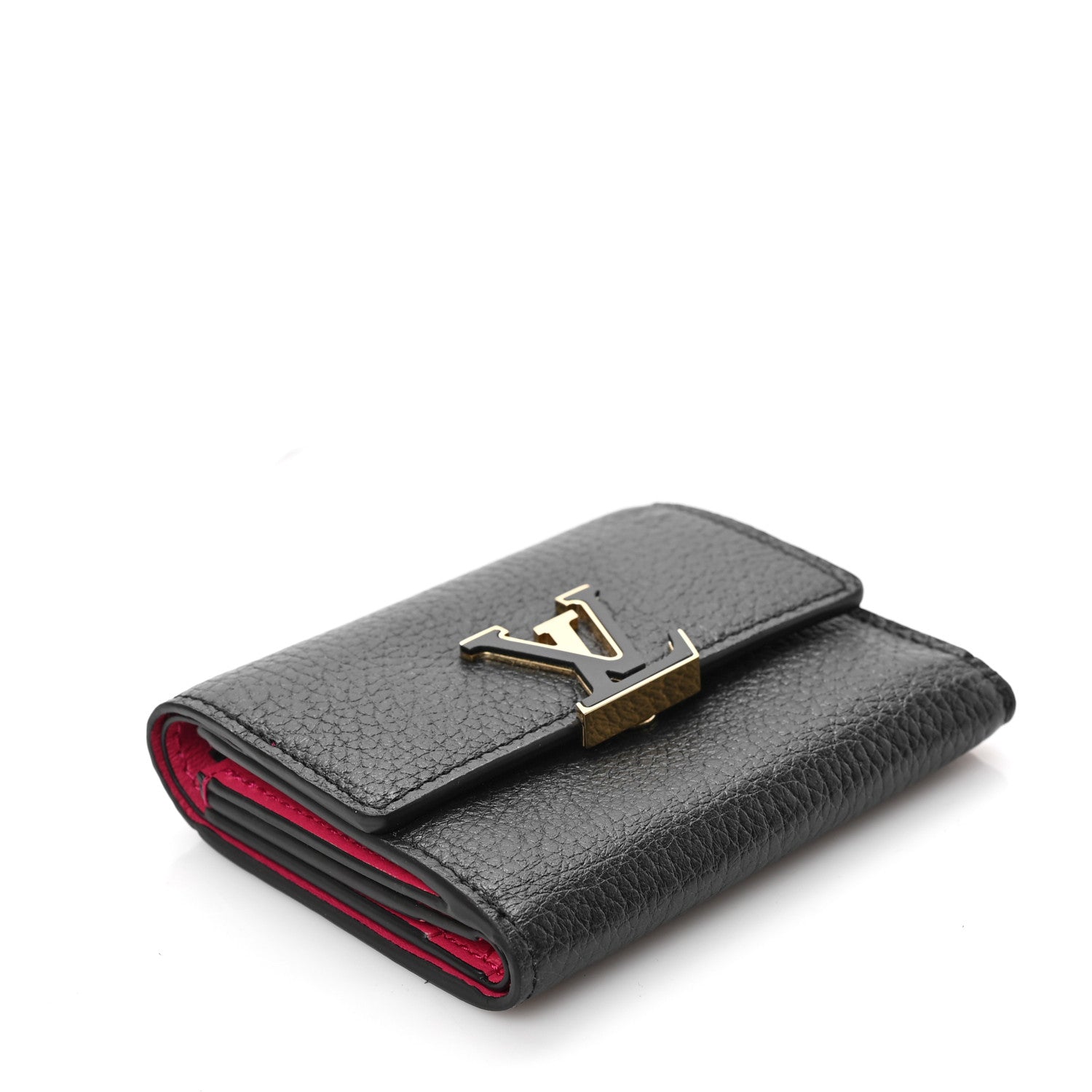Louis Vuitton Taurillon Capucines XS Wallet Black 4 of 6