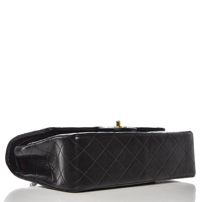 Chanel Lambskin Quilted Medium Double Flap Black 5 of 11