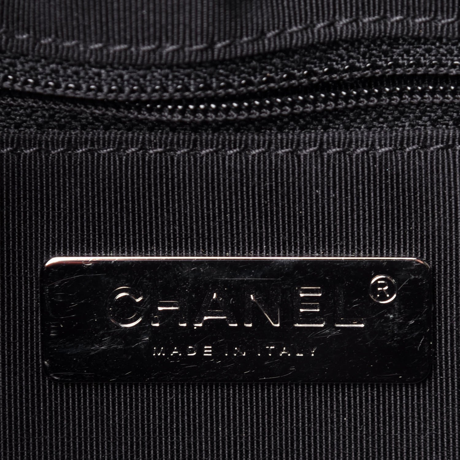 Chanel Metallic Caviar Small Coco Curve Vanity Bag Black Ruthenium 5 of 11