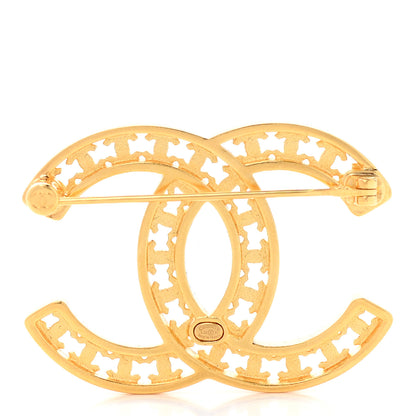 Chanel Metal CC Brooch Gold 3 of 5