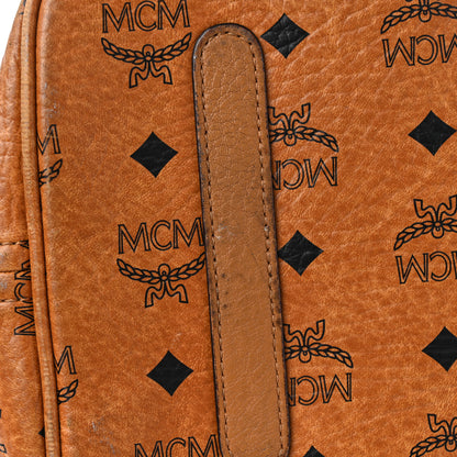 MCM Visetos Large Liz Reversible Shopper Tote Cognac 12 of 26