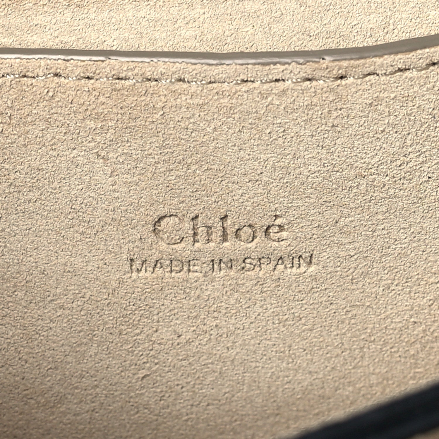 Chloe Suede Calfskin Small Faye Shoulder Bag Denim Blue 6 of 10