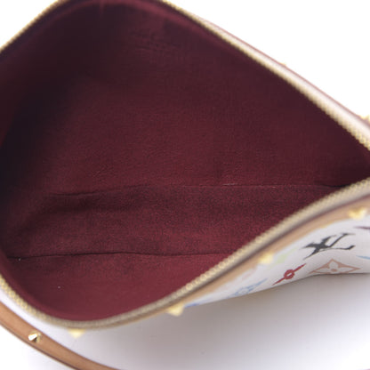 Louis Vuitton Monogram Multicolor Pochette Accessories White 5 of 12
