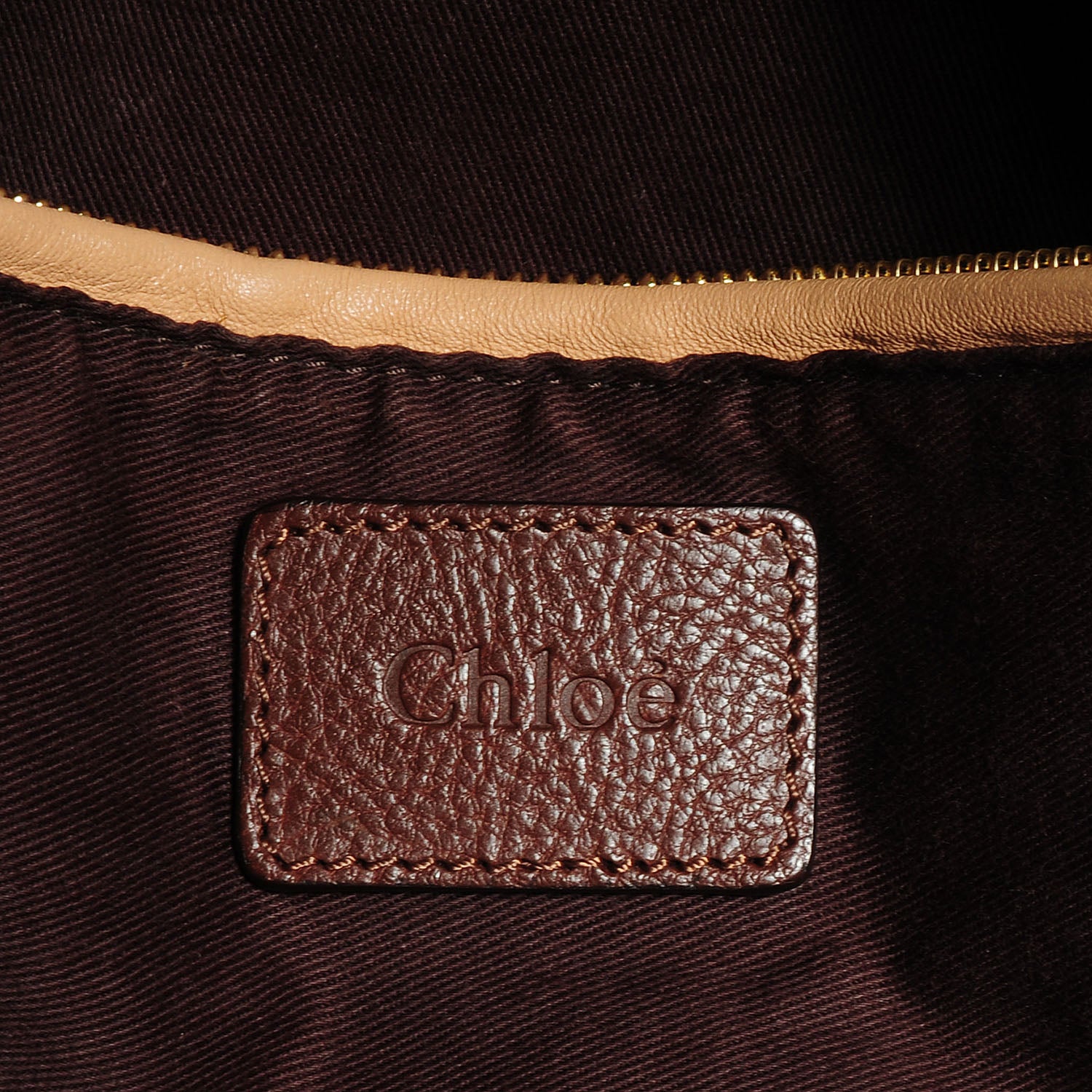 Chloe Calfskin Large Paraty Chocolate 7 of 10