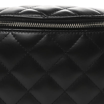 Chanel Calfskin Quilted Waist Belt Bag Black 8 of 11
