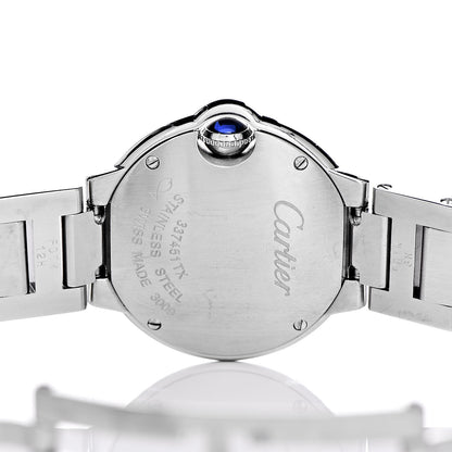 Cartier Stainless Steel 28mm Ballon Bleu De Quartz Watch 5 of 9