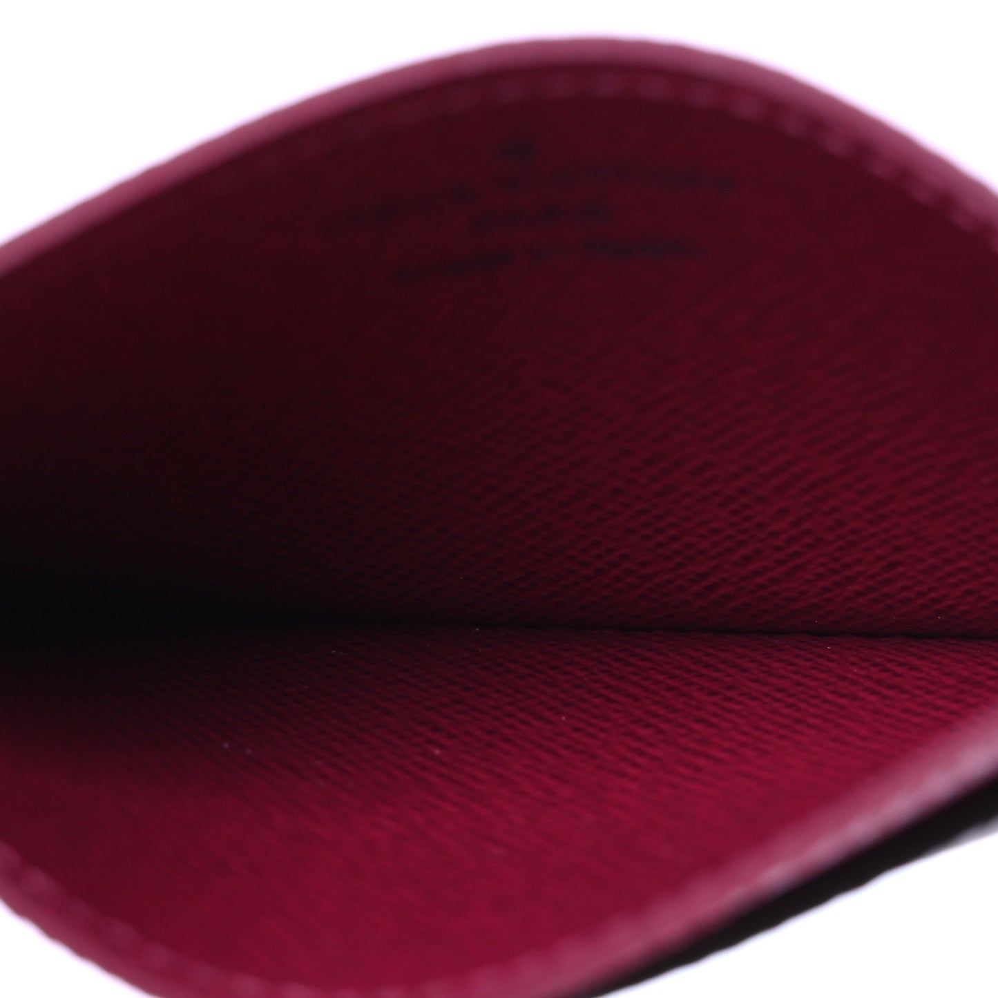 Monogram Card Holder Fuchsia