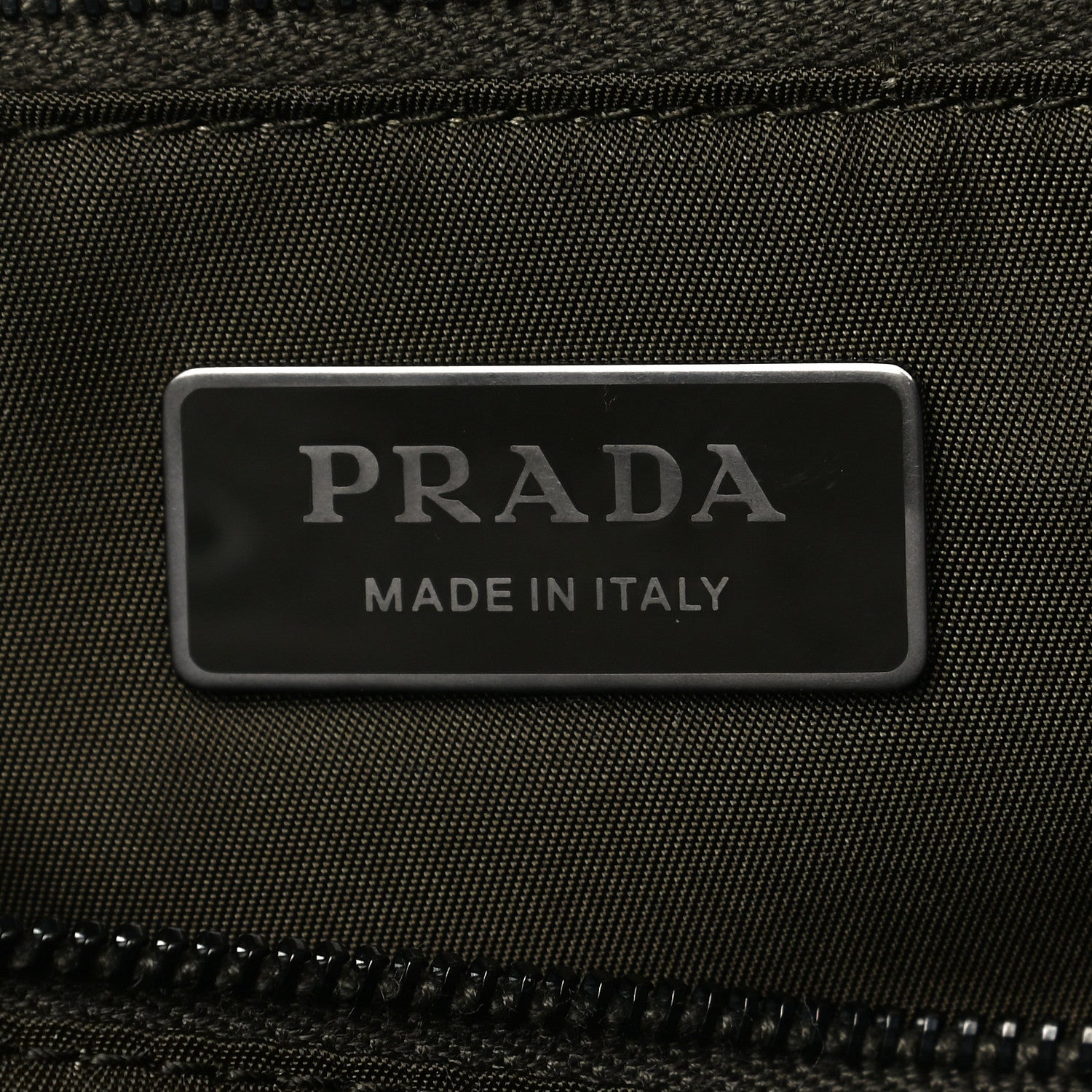 Prada Tessuto Nylon Chain Tote Mimetico 6 of 11