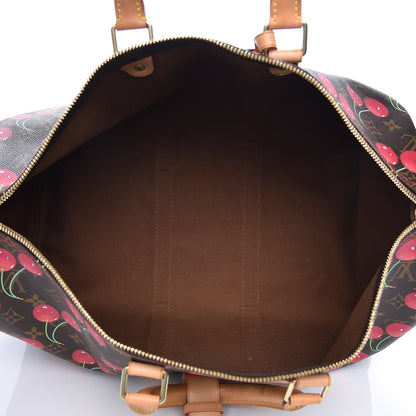 Louis Vuitton Monogram Cerises Keepall 45 5 of 18