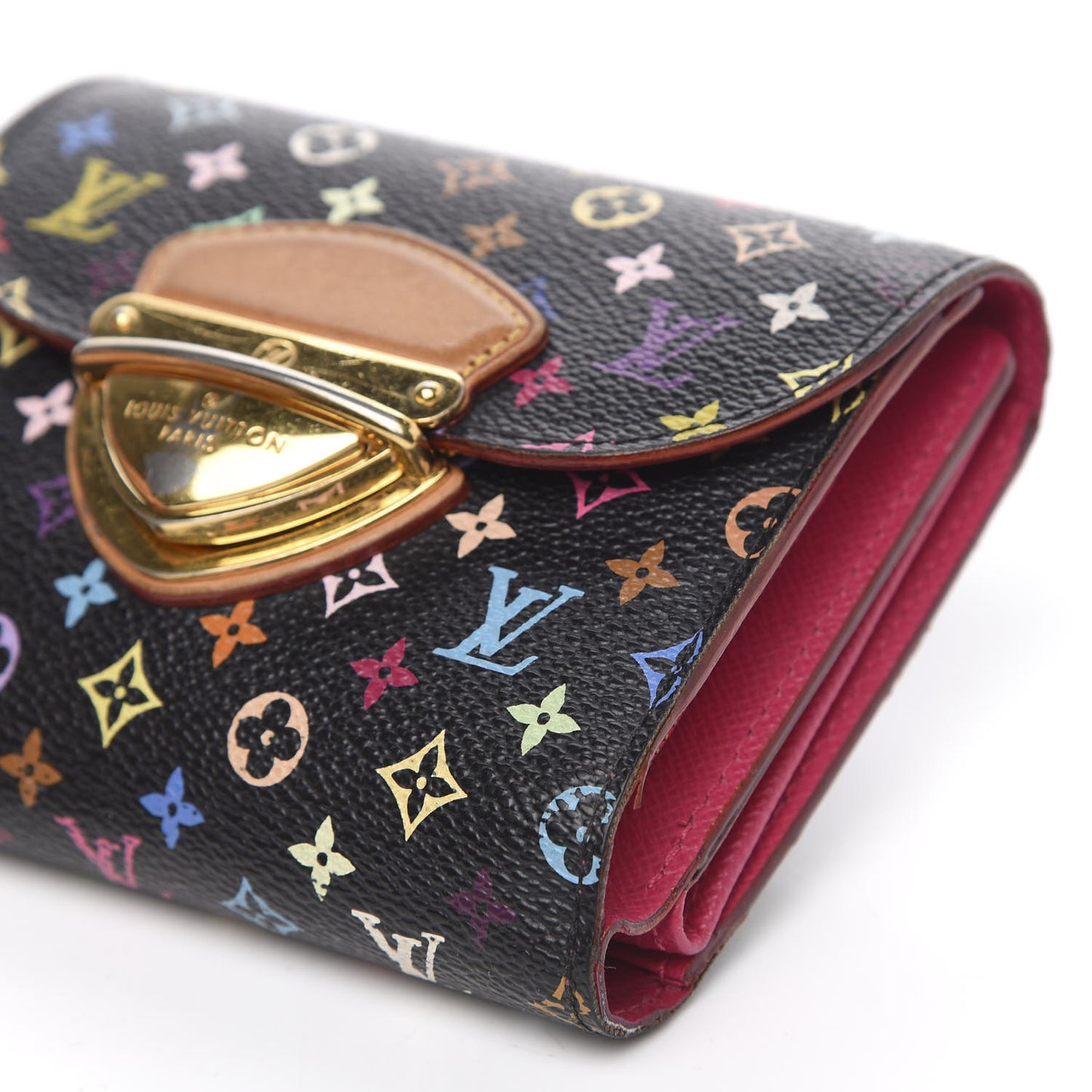 Monogram Multicolor Joey Wallet Black Grenade