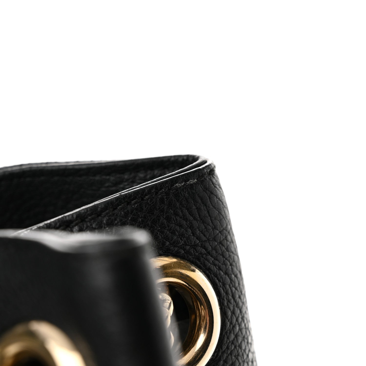 Gucci Pebbled Calfskin Medium Soho Chain Shoulder Bag Black 11 of 14