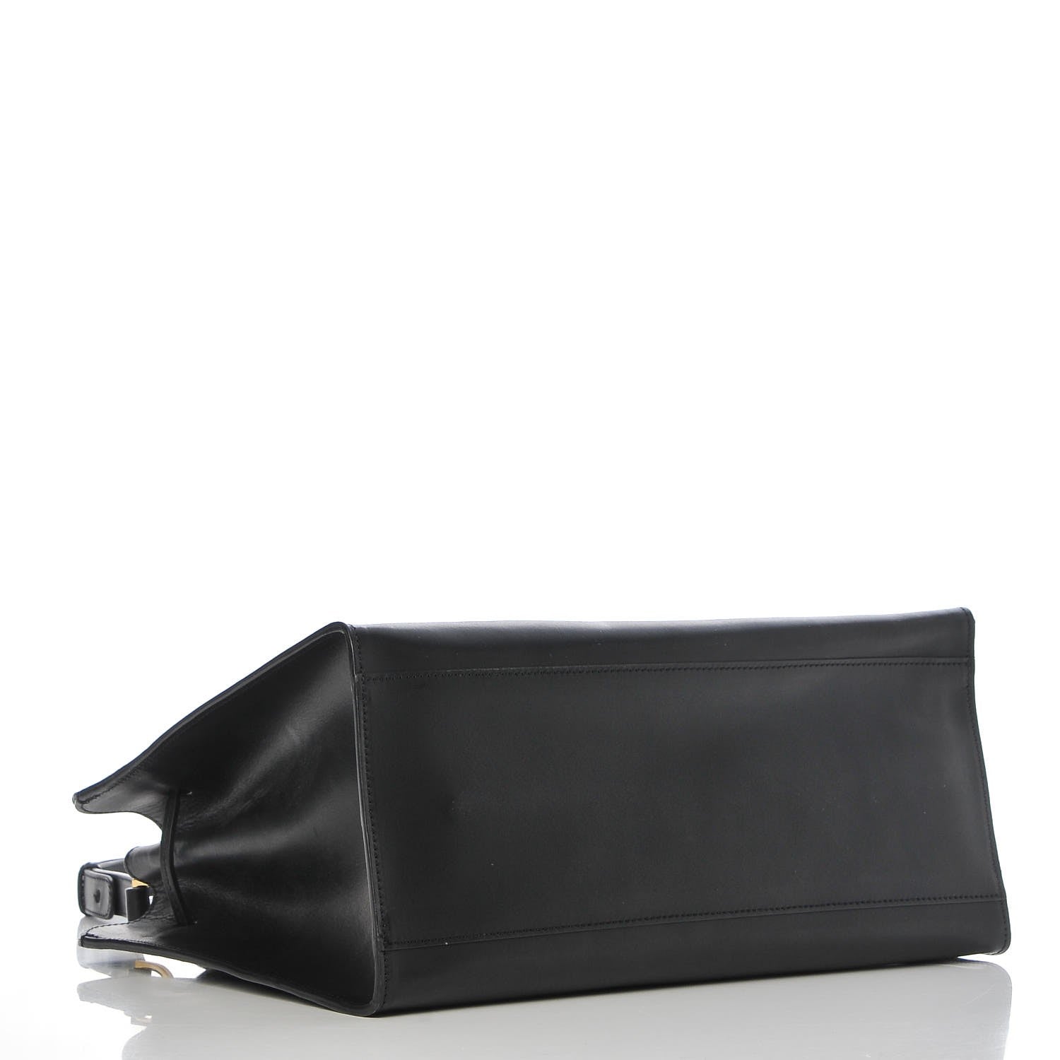 Mansur Gavriel Calfskin Sun Bag Black 5 of 13