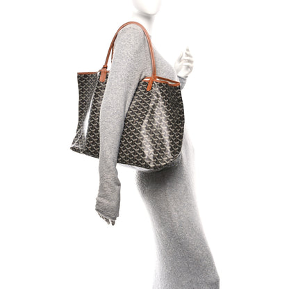 Goyard Goyardine Saint Louis GM Black Gold 2 of 11