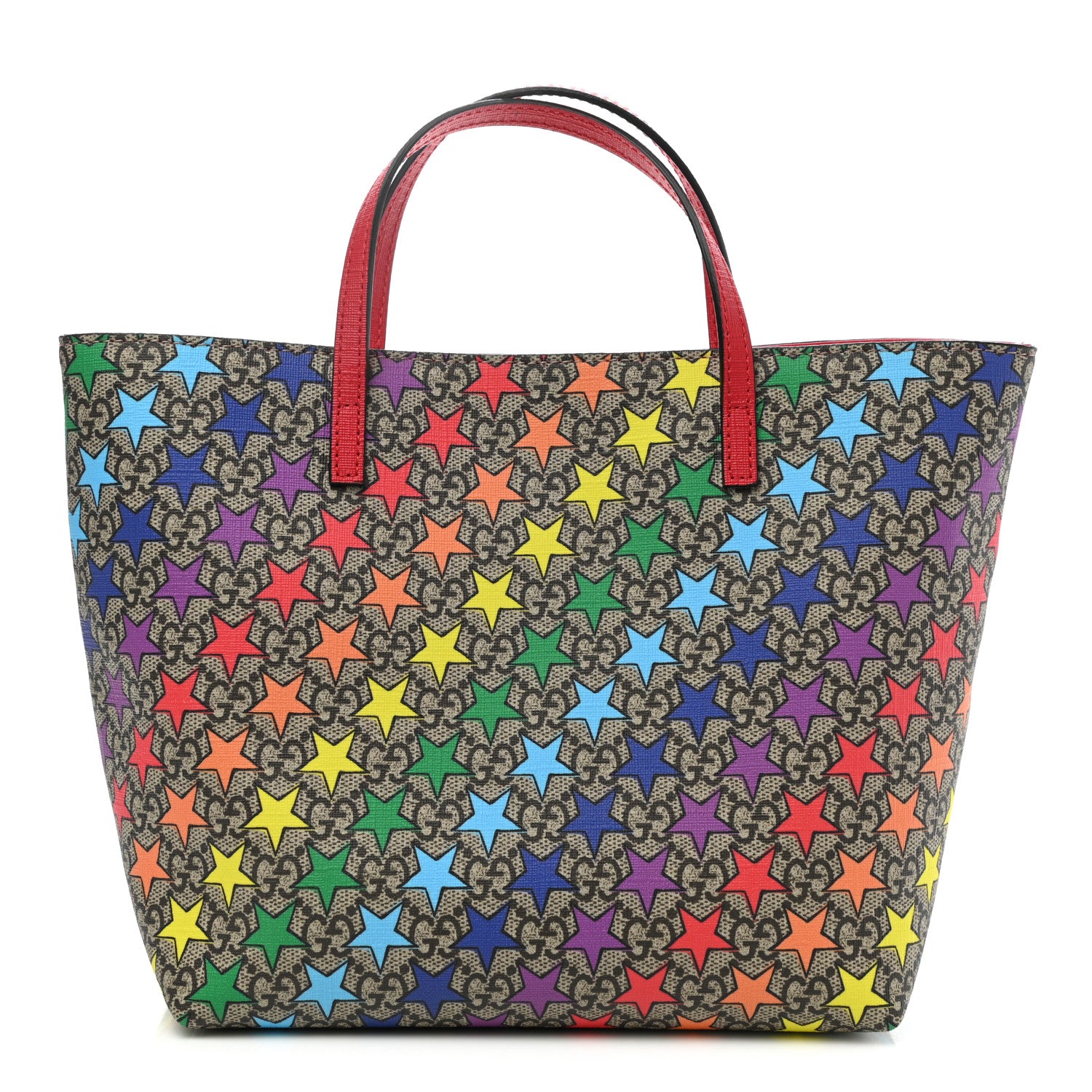 Gucci GG Supreme Monogram Childrens Star Print Tote Multicolor 1 of 10