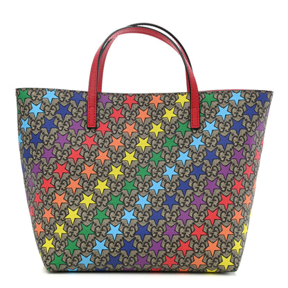 Gucci GG Supreme Monogram Childrens Star Print Tote Multicolor 1 of 10